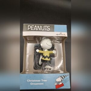 Hallmark Peanuts  Charlie Brown Skating Ornament